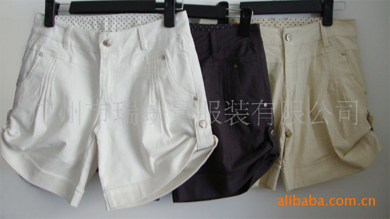 新款F-8117款<em>女装短裤</em> <em>深灰色</em>图片,新款F-811