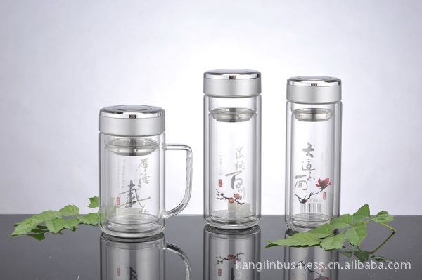 康林杯业批发供应开业赠品玻璃杯 广告玻璃杯