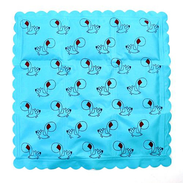 Y025631 厂家直销卡通冰垫冰晶坐垫 奔跑的松