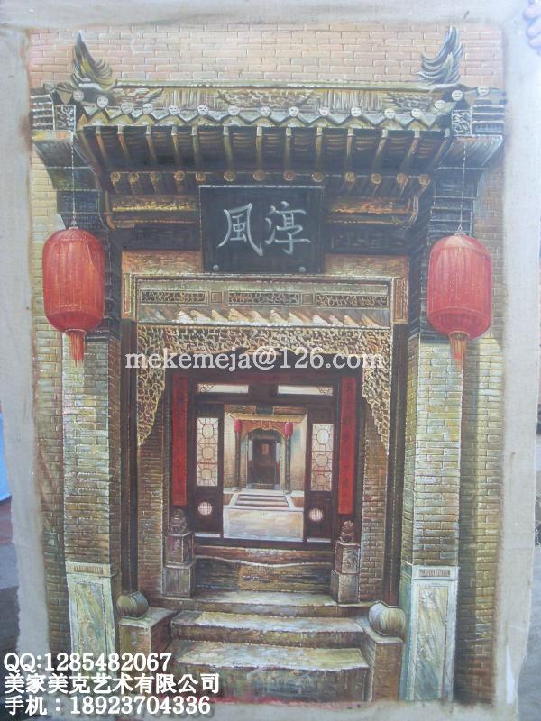 中国古代建筑厅堂。