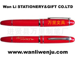 百度 google搜索中国红笔 红瓷笔就选万里制笔厂优质中国红瓷笔