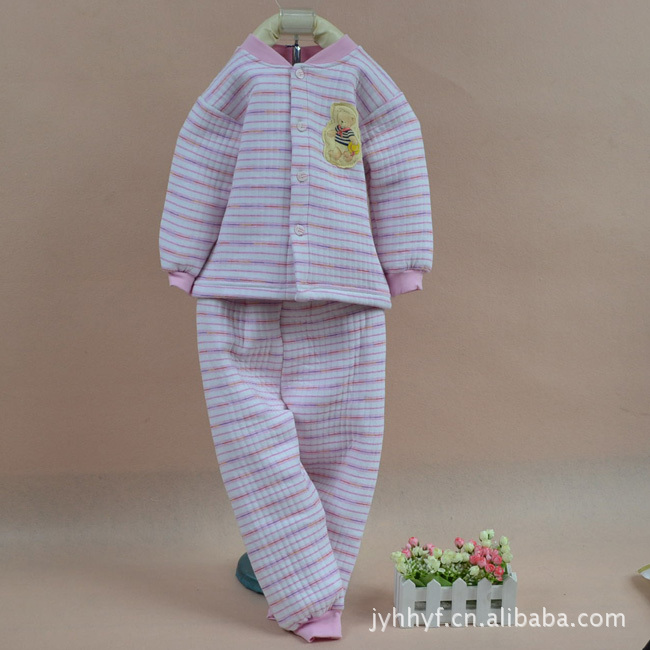 【童装批发 <em>儿童保暖内衣</em>内裤 <em>开衫</em>保暖内衣套