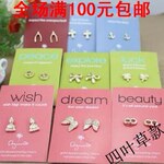 1089 2011新款饰品批发韩国欧美复古许愿耳钉耳环 四叶草款