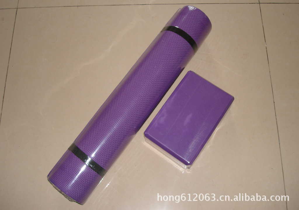 6MM瑜珈垫和瑜珈砖