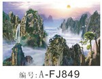 厂家直销 宗教高清立体画 PET材质厚度0.9 型号FJ849