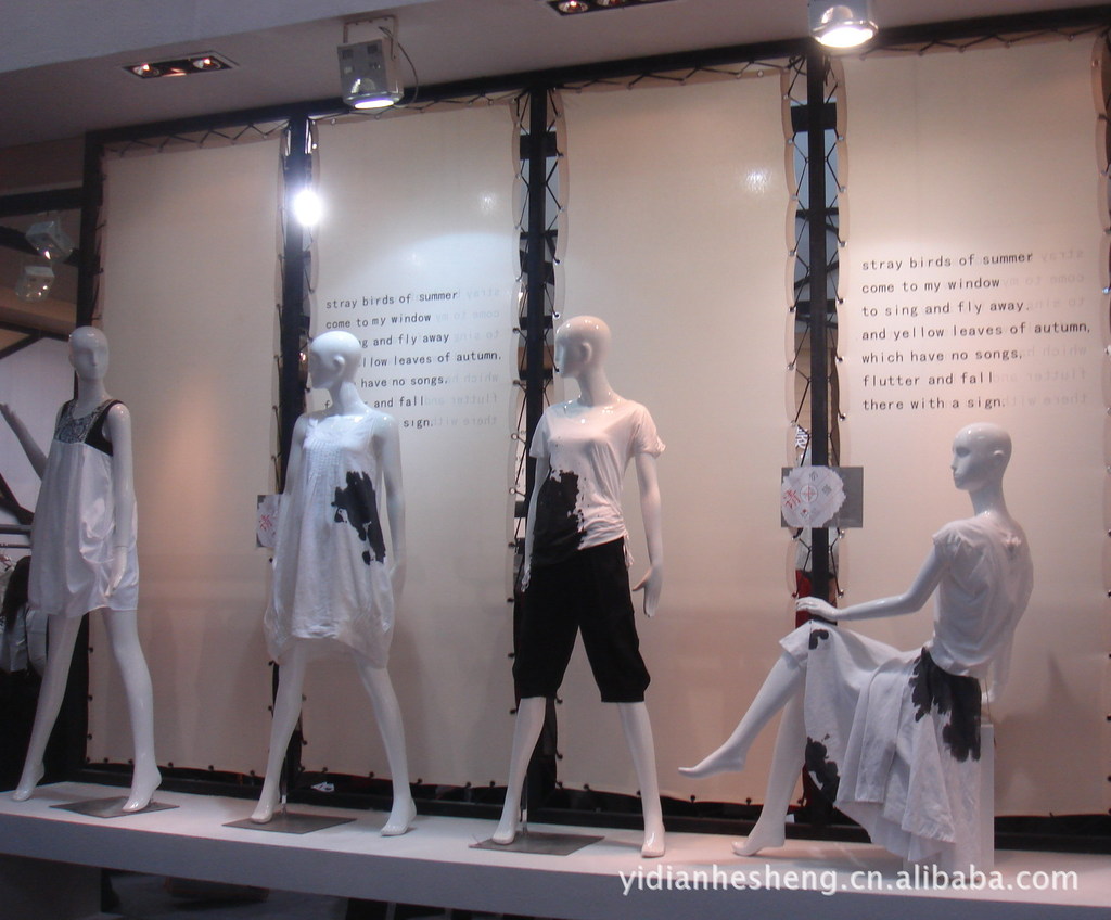 【玻璃钢橱窗模特,高档店面展示模特,上海时尚
