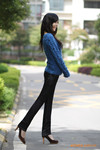 2011 新款 牛仔裤 女 小脚裤 铅笔裤 加大码裤女长裤 特价牛仔裤