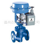 KTZHF46-16C-DN200衬氟气动调节阀 钢衬四氟气动调节阀