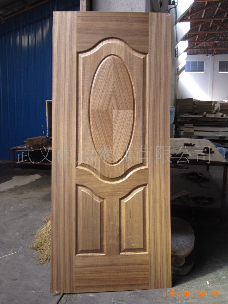 科技木皮贴面模压门板-木板材价格及生产厂家