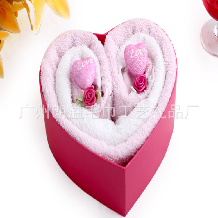 创意礼物造型毛巾生日冰激凌筒展销会蛋糕毛巾