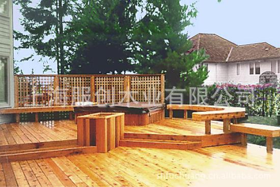 专业承包 室外景观 防腐工程 花园美化 木制品承