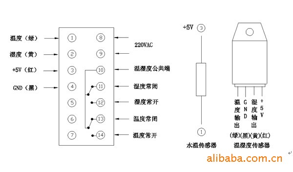 温湿度控制器kb-wh-k003