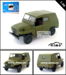 吉普 BJ212型 军用越野车 声光回力玩具车 零售批发模型车