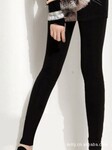 外贸女士2011韩版女装全棉九分裤平口修身纯色小脚打底裤150g
