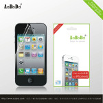 【厂家直销】PET保护膜 手机保护膜 iPhone 4 高透膜 精包装