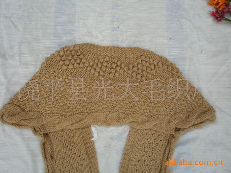 批发采购女式<em>毛衣</em>-韩版 纯手钩<em>棒针</em>编织马海毛