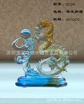 供应龙年产品 琉璃祥龙纳福 龙行天下 腾龙摆件(图)