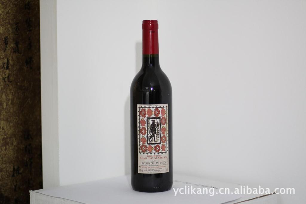 法国原装进口红酒圣女维纳斯干红葡萄酒 2007