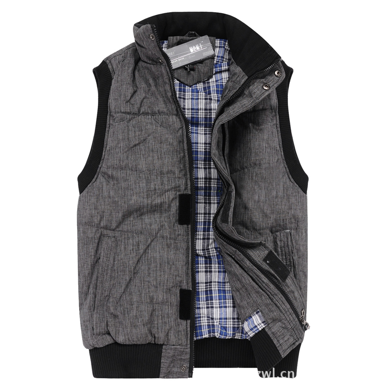 特价 中老年男装<em>中年</em>男士式<em>皮马甲</em>马夹植绒背