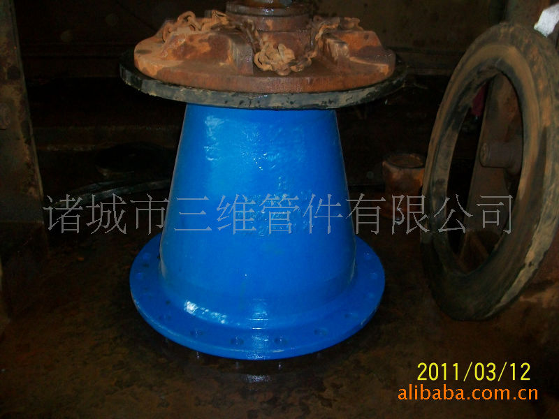 异径管-双法兰盘渐缩管, 承插渐缩管 球墨铸铁