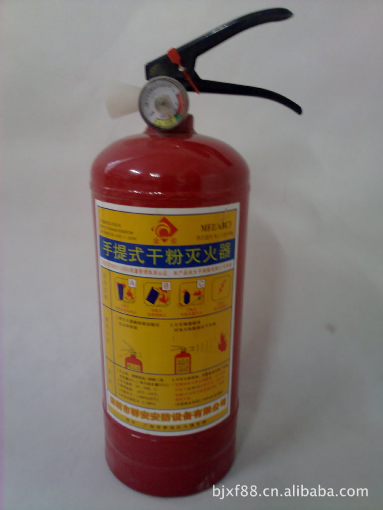 灭火器材-手提式干粉灭火器3KG(MFZ/ABC3) 货物与照