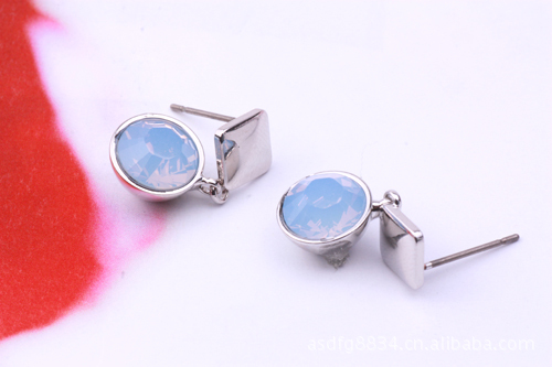 【韩国水晶耳环正品施华洛水晶饰品厂家生产直