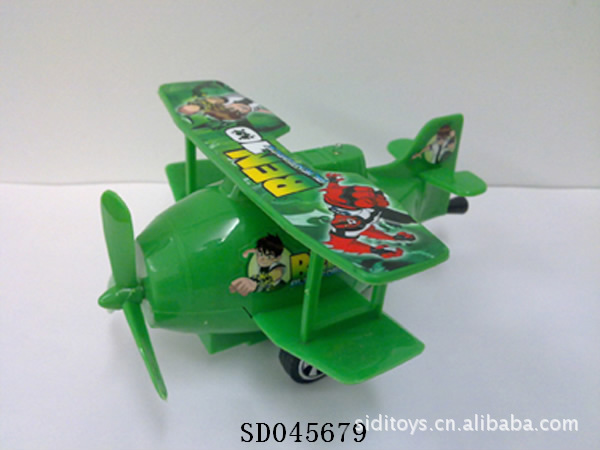 【批发供应热卖新款模型儿童玩具卡通拉线飞机