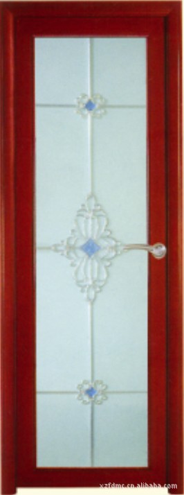 富达门业大量批发高档钛合金平开门图片,富达