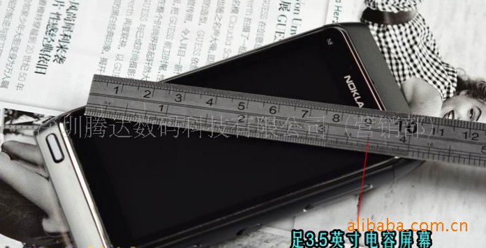 【批发诺基亚N8 电容屏手机 3.5寸高清屏 WIF