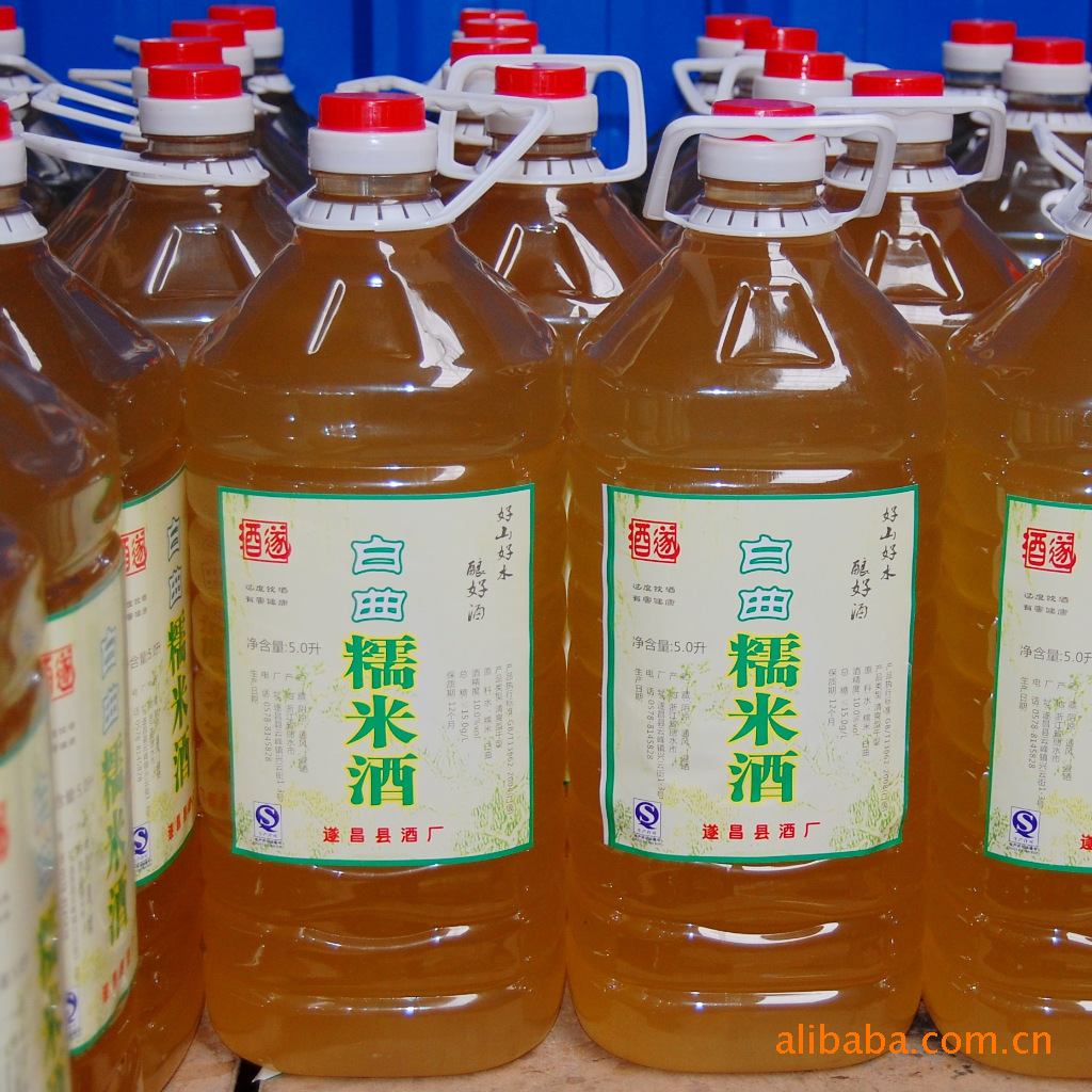 白糯米酒【甘甜芳醇 促进消化 400ml 袋装