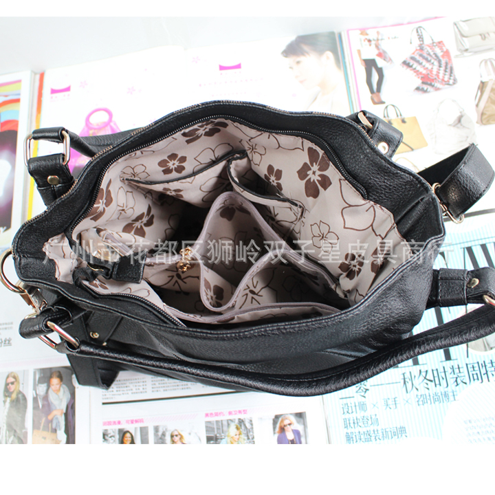 【092306黑20103-1 女士包包 狮岭库存包包批