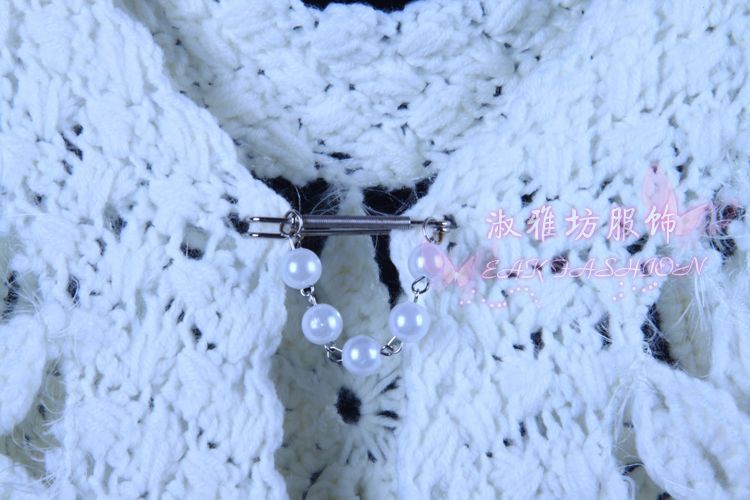 【流苏复古淑女蝙蝠袖<em>手工钩织</em>毛衣外套<em>开衫</em>毛