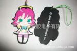 【厂家生产 可定做】供应pvc软胶美女公仔手机挂饰 挂件