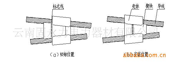 线夹由楔形壳体与楔块组成,如图1所示