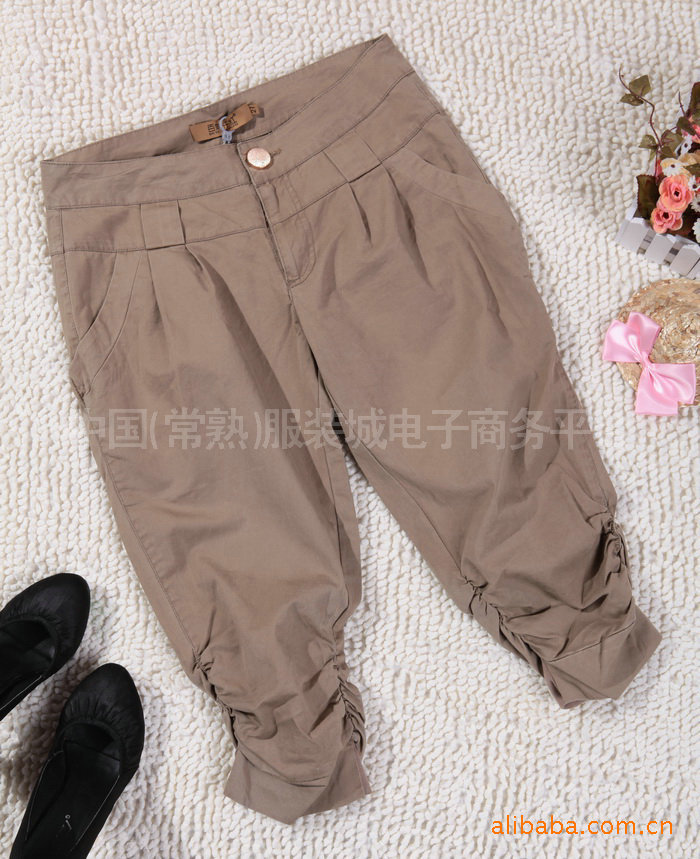【批发供应 <em>百妹仟红</em> 女式休闲 中裤】价格,厂家