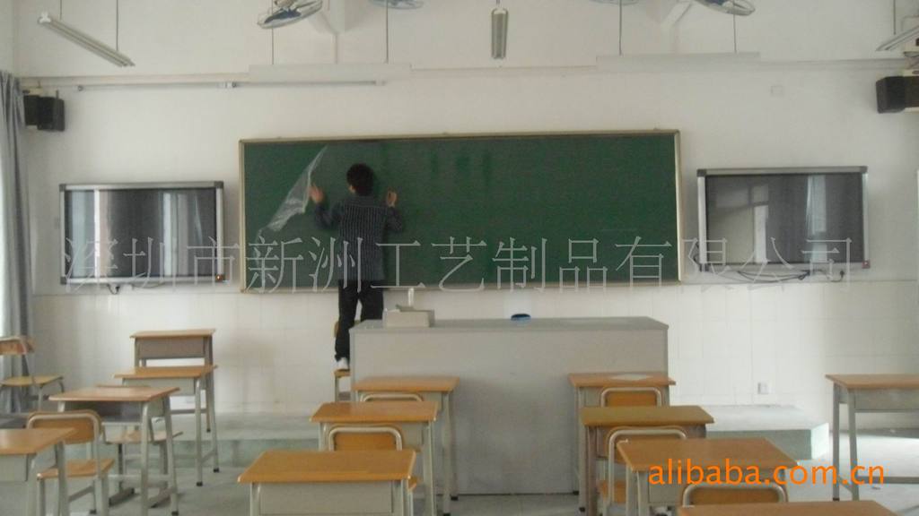 【学校教学黑板绿板水松板公告栏】