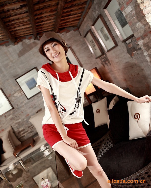 【日韩热销火爆新款推荐 立体<em>球鞋</em>图案 <em>配短裤</em>