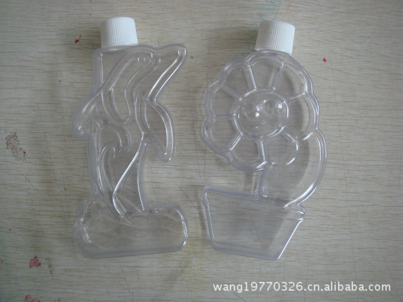 各种款式卡通造型彩沙瓶、各种容量美术颜料塑