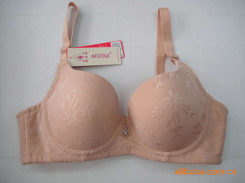 【777#纯色提花 大罩杯定型 少妇文胸】价格,厂