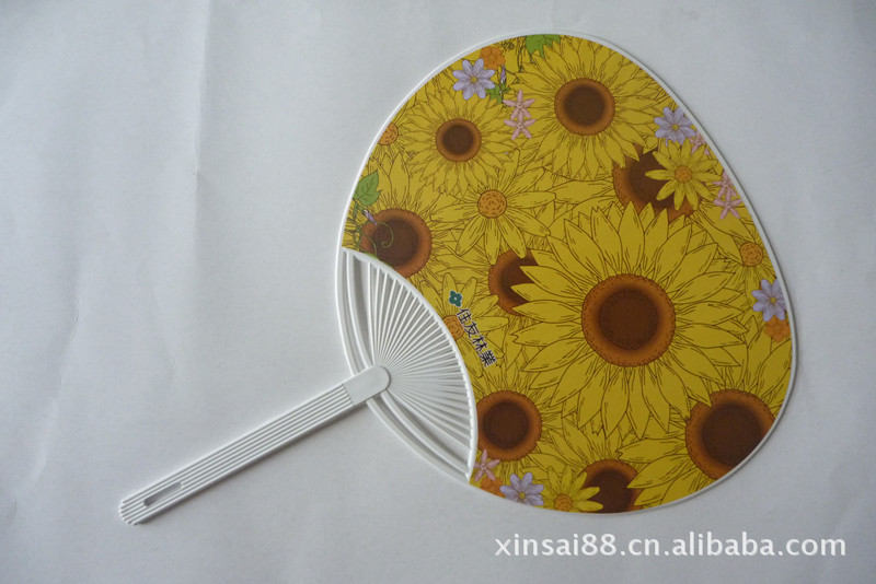 日本团扇24*34、塑料胶扇、普通大胶扇、塑料