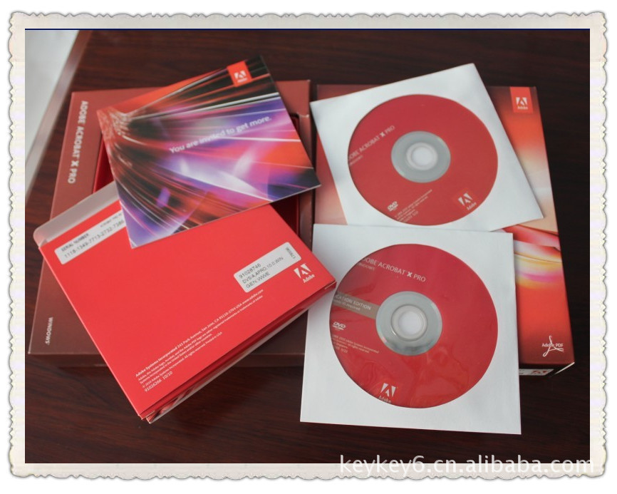 【Adobe Acrobat X Pro 10 英文版 外贸软件 寻