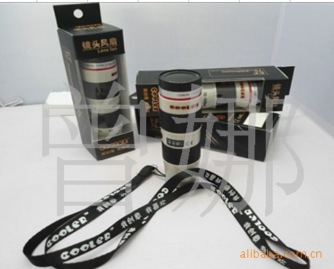 【优质进口原料佳能镜头风扇(小小黑、小小白