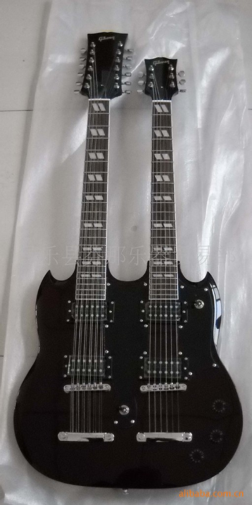 gibson double neck guitar 吉普森双头电吉他f-127