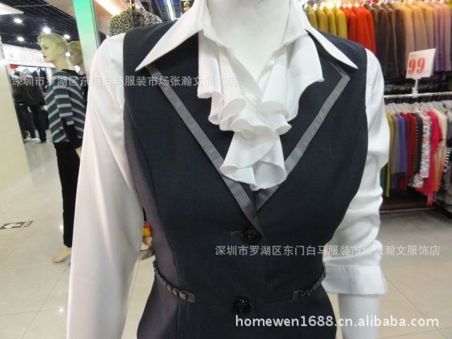 【<em>高档</em>时尚职业装马甲 <em>定做高档马甲</em> 专业<em>定做</em>