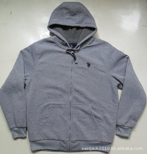 新款US POLO ASSN<em>男装</em>连帽开衫<em>外套冬季</em>加