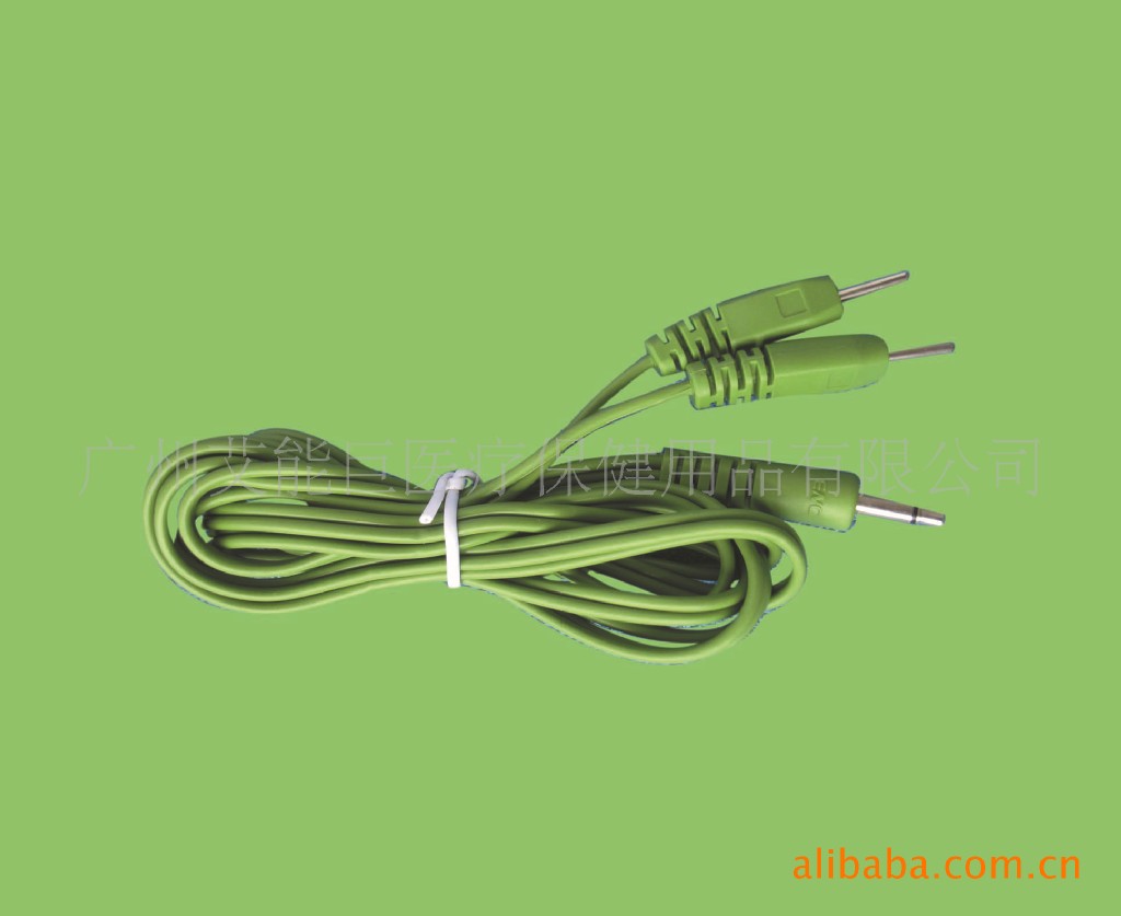 供应双针线(导线) 插针线 3.5 绿色线材