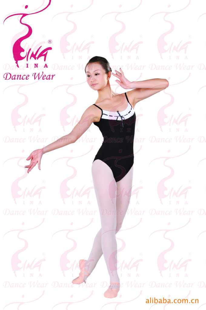 狄娜舞蹈基础练功衣 芭蕾舞蹈服 芭蕾连体服价