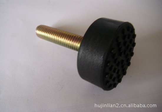 【橡胶垫脚,工作设备调节脚,工业机械底脚,展示柜防滑地脚,台高垫脚】价格,厂家,图片,其他橡胶制品,余姚市卓华塑料制品有限公司市场部-马可波罗网