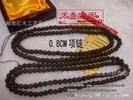 沉香佛珠 越南黄奇楠项链 念珠 沉香项链