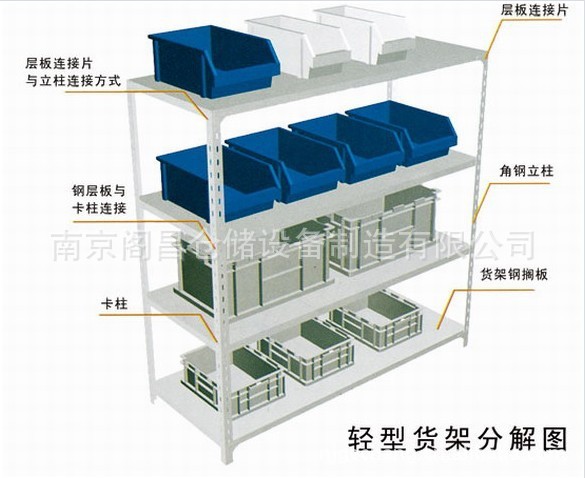 轻型角钢货架详细介绍